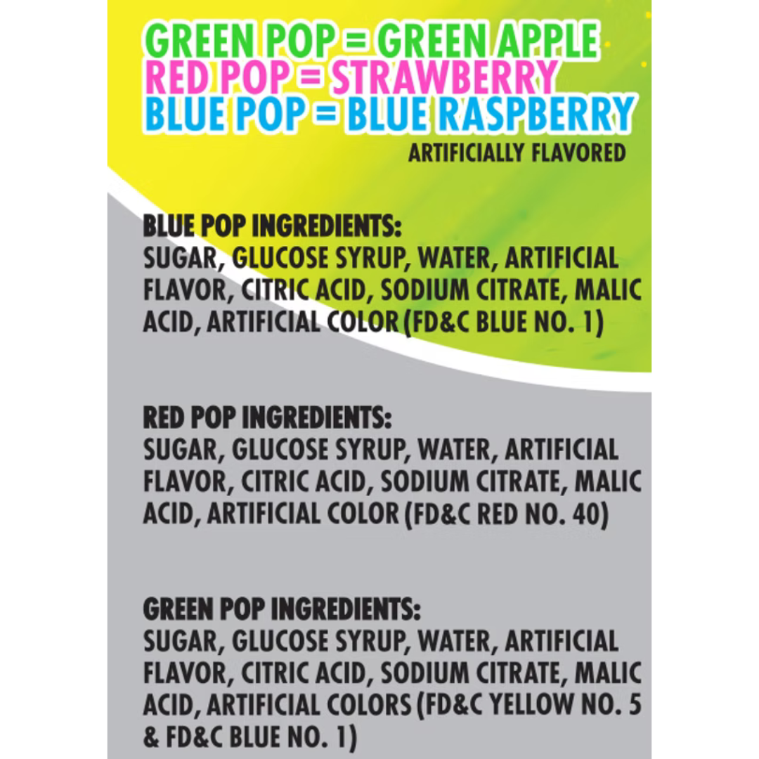 Flix Sour Pacifier Pops - 12 Count - image 3