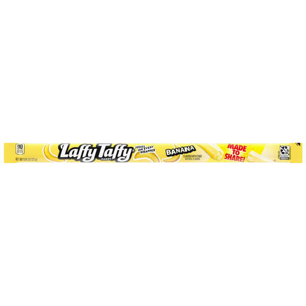 Laffy Taffy Banana Ropes - 24 Count