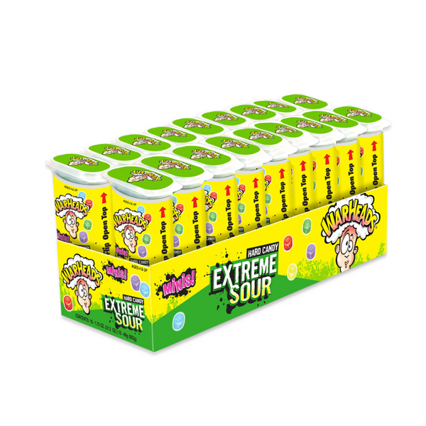 WarHeads Extreme Sour Hard Candy Minis 1.75oz - 18 Count