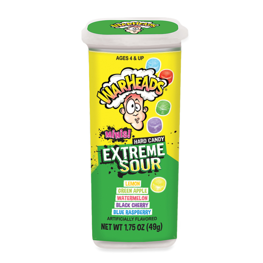 WarHeads Extreme Sour Hard Candy Minis 1.75oz - 18 Count - image 2