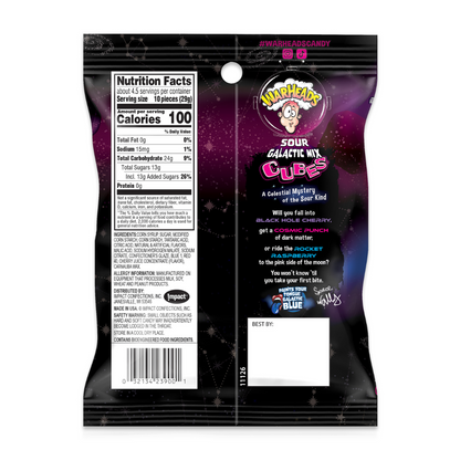 WarHeads Sour Galactic Mix Cubes - 4.5oz - image 2