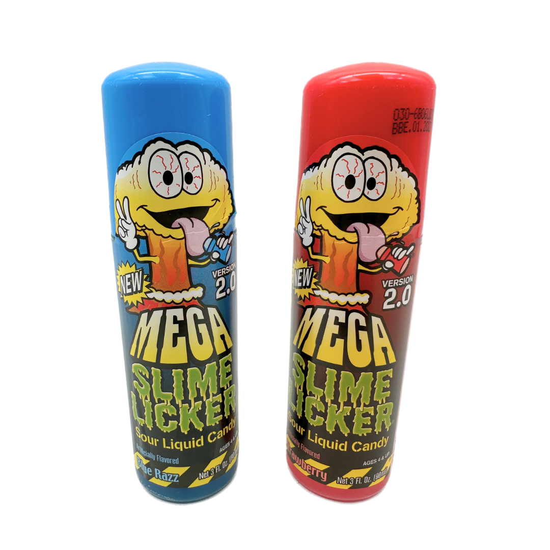 Toxic Waste Mega Slime Licker 2.0 Sour Rolling Liquid Candy - 3oz, 12 Count - image 2
