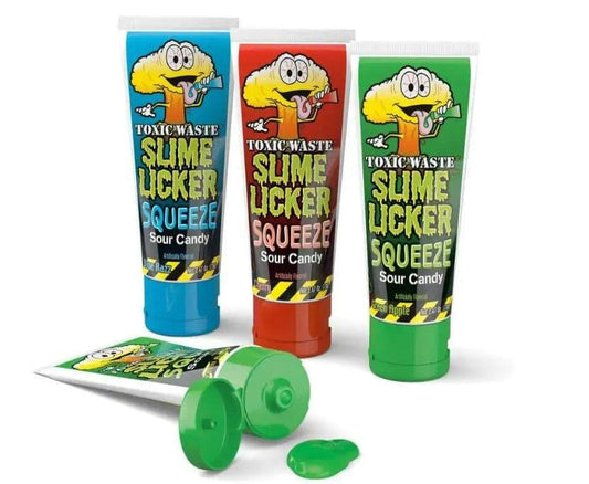 Candy Dynamics Toxic Waste Slime Licker Squeeze Sour Candy