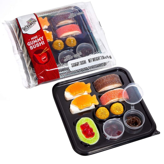 Raindrops Mini Gummy Sushi Bento Box