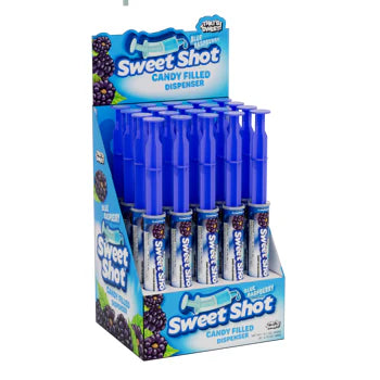 Thats Sweet Sweet Shot Blue Raspberry Candy Filled Dispenser