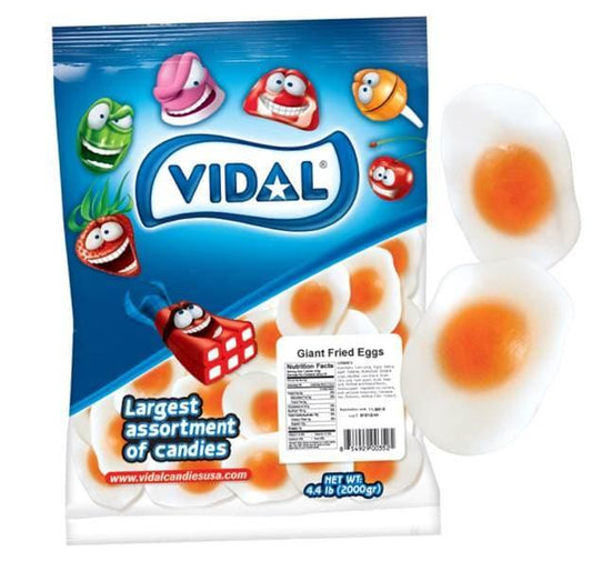 Vidal Gummi Giant Sunny-Side Up Fried Eggs