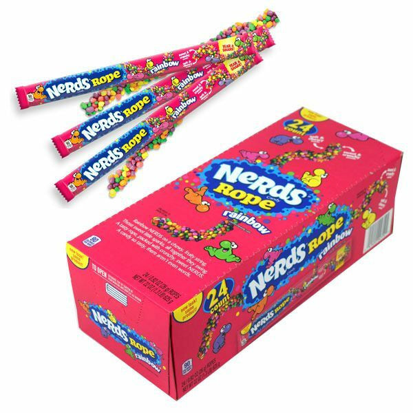 Nerds Rope Rainbow - 24 Count