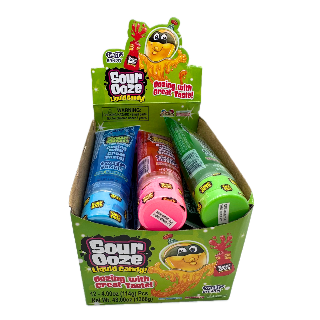 Kidsmania Sour Ooze Candy Tube - 12 Count