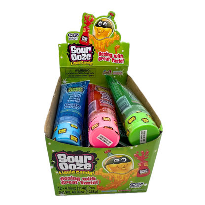 Kidsmania Sour Ooze Candy Tube - 12 Count