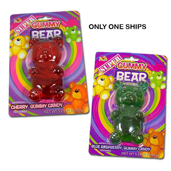 Albert's Super Gummy Bear - 5.29oz